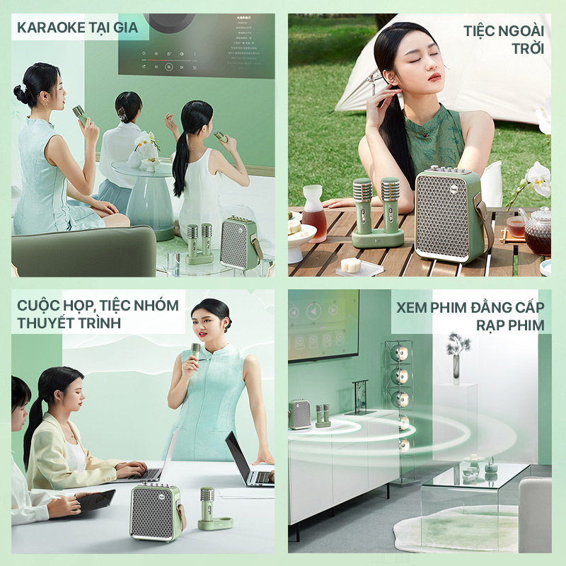 Loa Karaoke Bluetooth Divoom Songbird 5 Loa Karaoke Bluetooth Divoom Songbird