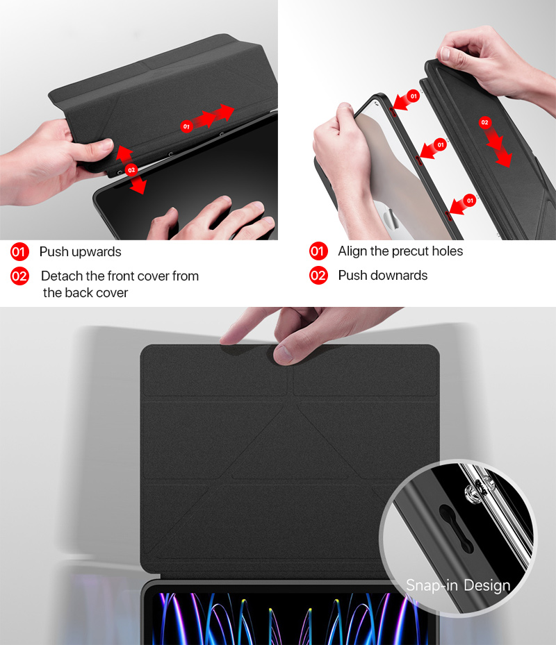 Dux Ducis Magi Series Case for iPad Air 10.9" 5 Dux Ducis Magi Series Case for iPad Air 10.9