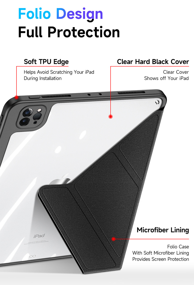 Dux Ducis Magi Series Case for iPad Pro 11" - Gray 2 Dux Ducis Magi Series Case for iPad Pro 11 inch