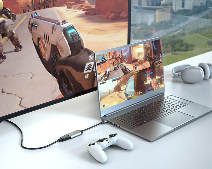 HyperDrive HDMI 8K@60Hz/4K@144Hz USB-C Hub 1 HyperDrive HDMI 8K@60Hz/4K@144Hz USB-C Hub HD-H8K