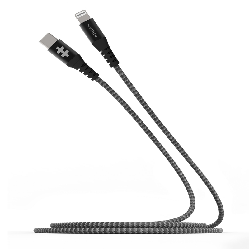 HyperDrive Lightning to USB-C Cable 1M HD-CLB513 1 HyperDrive Lightning to USB-C Cable - CLB513