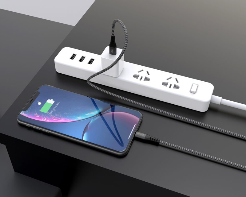 HyperDrive Lightning to USB-C Cable 1M HD-CLB513 4 HyperDrive Lightning to USB-C Cable - CLB513
