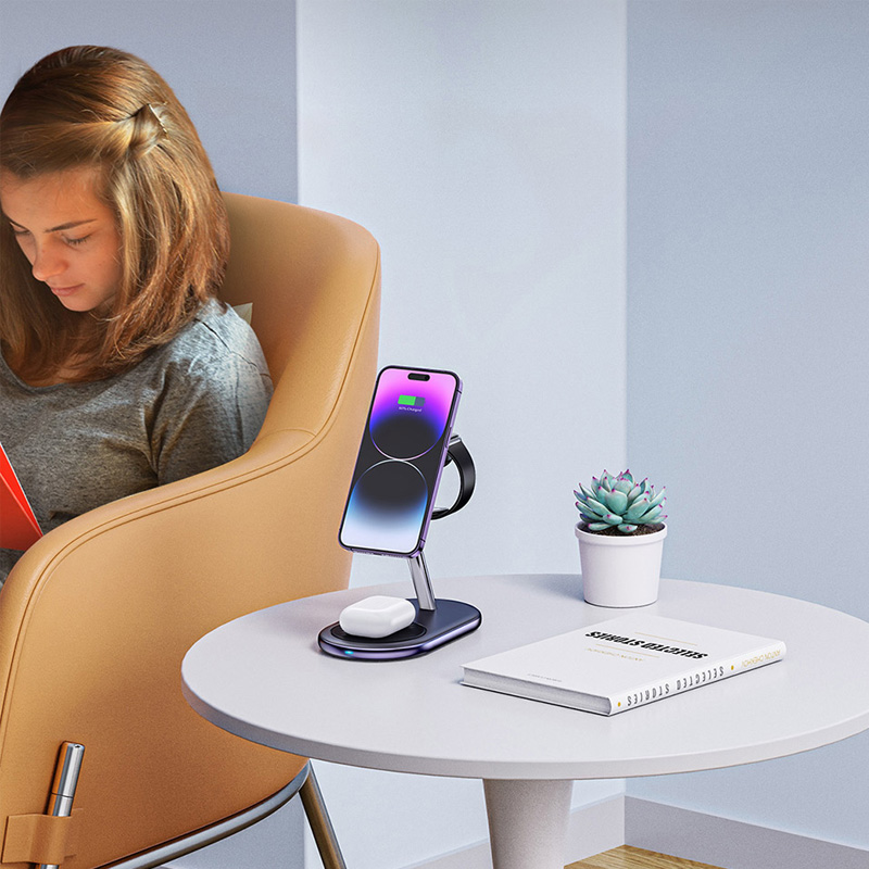 Đế sạc Innostyle Magstation 3 In 1 - IMWC311BLK 1 Đế sạc Innostyle Magstation 3 trong 1