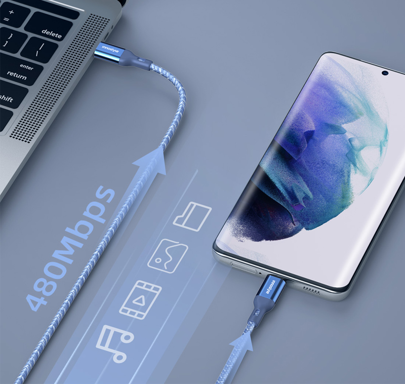 Innostyle PowerFlex USB-C to USB-C Cable 1.5M - ICC150AL 2 Innostyle PowerFlex USB-C to USB-C Cable 1.5M - ICC150AL