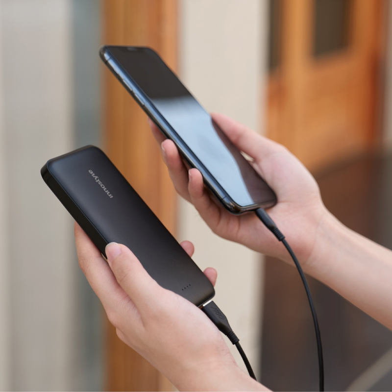 Pin sạc dự phòng DORAEMON POWER BANK - 10000mAh 2 Innostyle PowerGo 10000mAh With Smart Ai - IP10SA