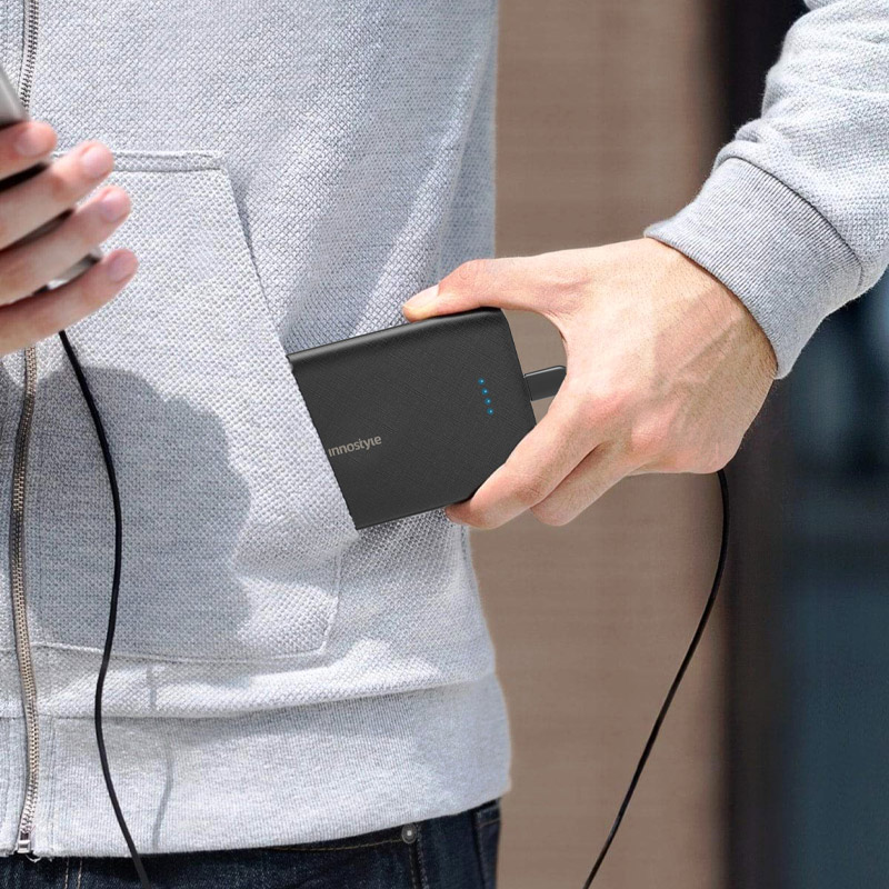 Pin sạc dự phòng DORAEMON POWER BANK - 10000mAh 4 Innostyle PowerGo 10000mAh With Smart Ai - IP10SA