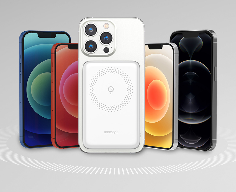 Pin sạc dự phòng INNOSTYLE - POWERMAG SLIM - 10000mAh 7 Sạc dự phòng không dây Innostyle Powermag Slim 10000mAh