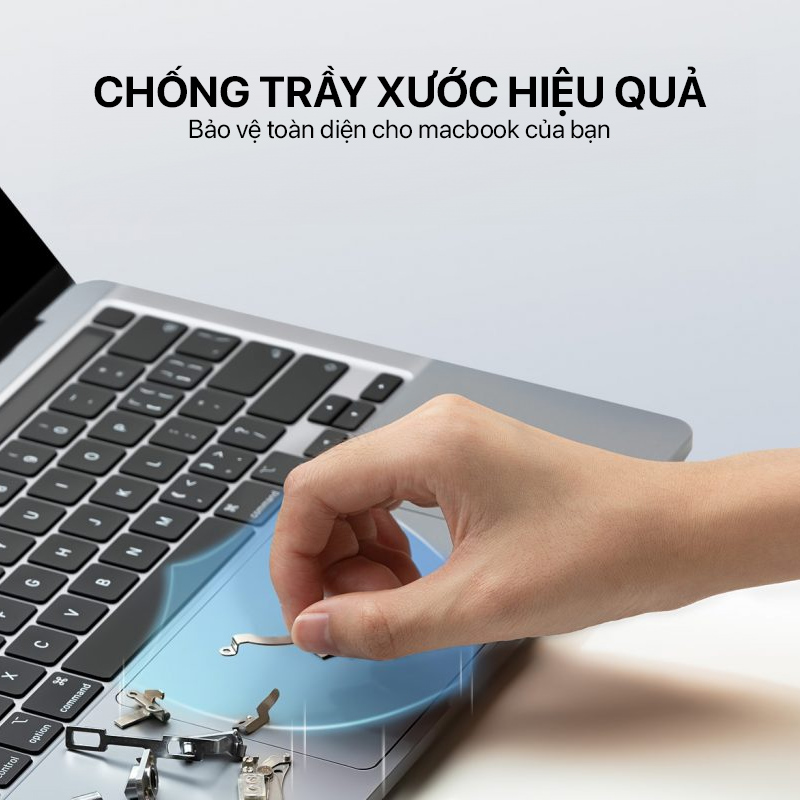 Dán 3m Innostyle (USA) Diamond Guard 6-In-1 Skin Set For Macbook Pro 16-inch 2023 - Space Black (ISCS2991) 2 innostyle 3m diamond guard 6 in 1 skin set for macbook pro 16 space black 02