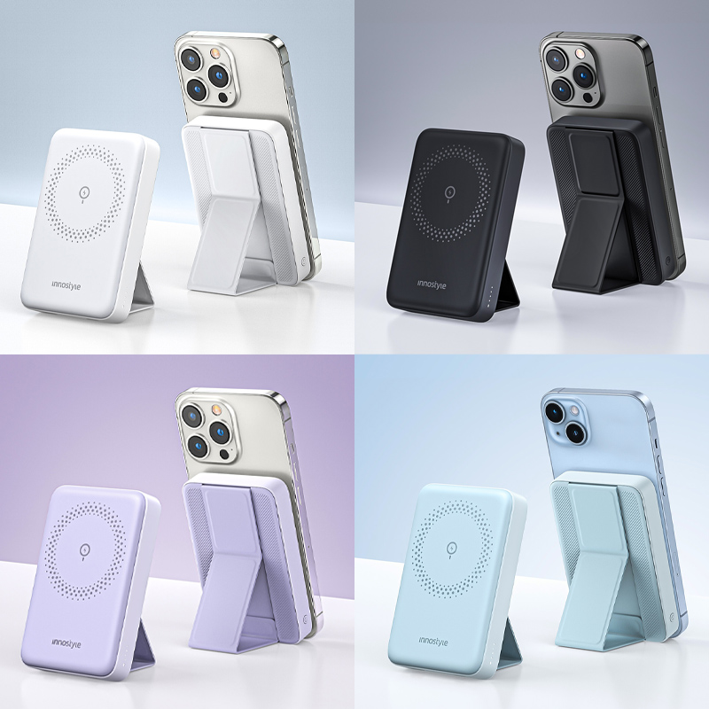 Pin sạc dự phòng Innostyle 2 In 1 Powermag - 10000mAh 2 Sạc dự phòng không dây Innostyle 2 In 1 Powermag 10000mAh