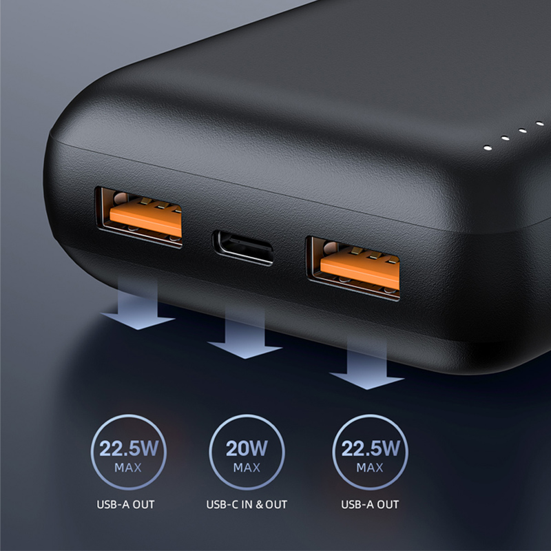 Pin sạc dự phòng Innostyle PowerMax - IP20KPDBLK - 20000mAh 4 Pin sạc dự phòng Innostyle PowerMax 20000mAh - IP20KPDBLK