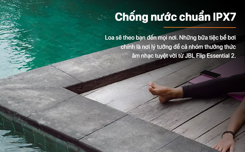 JBL Flip Essential 2 Chính Hãng 4 JBL Flip Essential 2 Chính Hãng