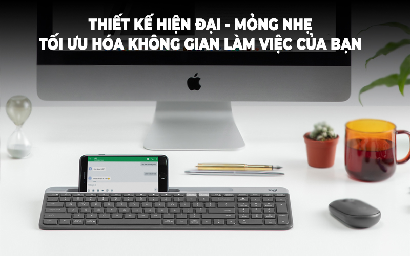 Logitech K580 Slim Multi Device Wireless Keyboard 1 Logitech K580 Slim Multi Device Wireless Keyboard