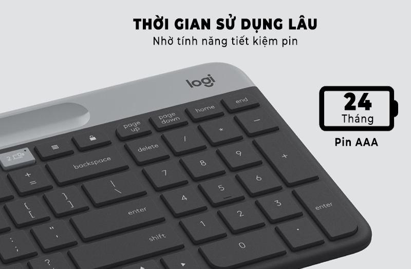 Logitech K580 Slim Multi Device Wireless Keyboard 5 Logitech K580 Slim Multi Device Wireless Keyboard