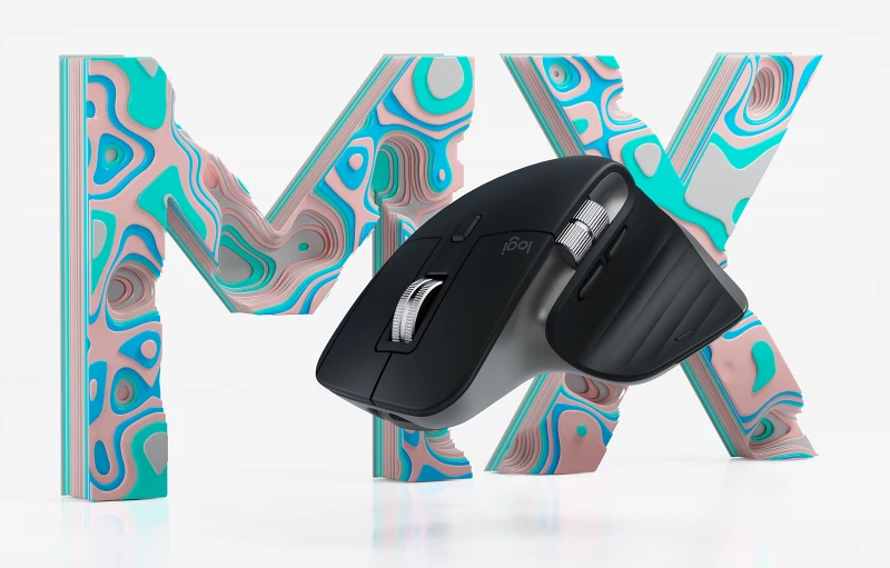 Logitech Wireless Mouse MX Master 3 Pale Grey for Mac 1 Logitech Wireless Mouse MX Master 3 for Mac