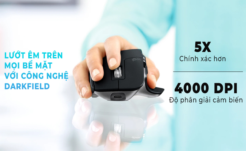 Logitech Wireless Mouse MX Master 3 Pale Grey for Mac 6 Logitech Wireless Mouse MX Master 3 for Mac