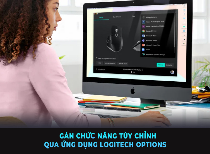 Logitech Wireless Mouse MX Master 3 Pale Grey for Mac 5 Logitech Wireless Mouse MX Master 3 for Mac