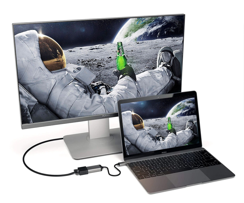 Mazer USB-C To VGA 1080P Adapter 2 Mazer USB-C To HDMI 4K/60Hz Adapter