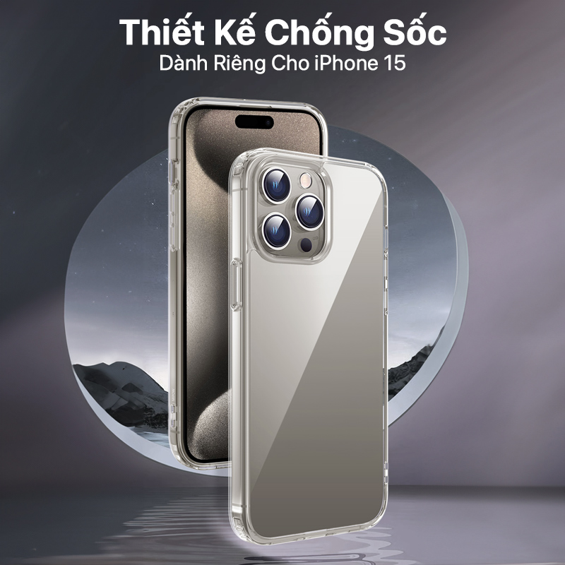 Case Mipow Case For iPhone 15 6.1 Inch 2023 Transparent 1 Case Mipow Transparent