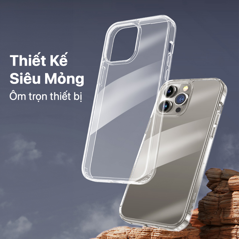Case Mipow Case For iPhone 15 6.1 Inch 2023 Transparent 2 Case Mipow Transparent