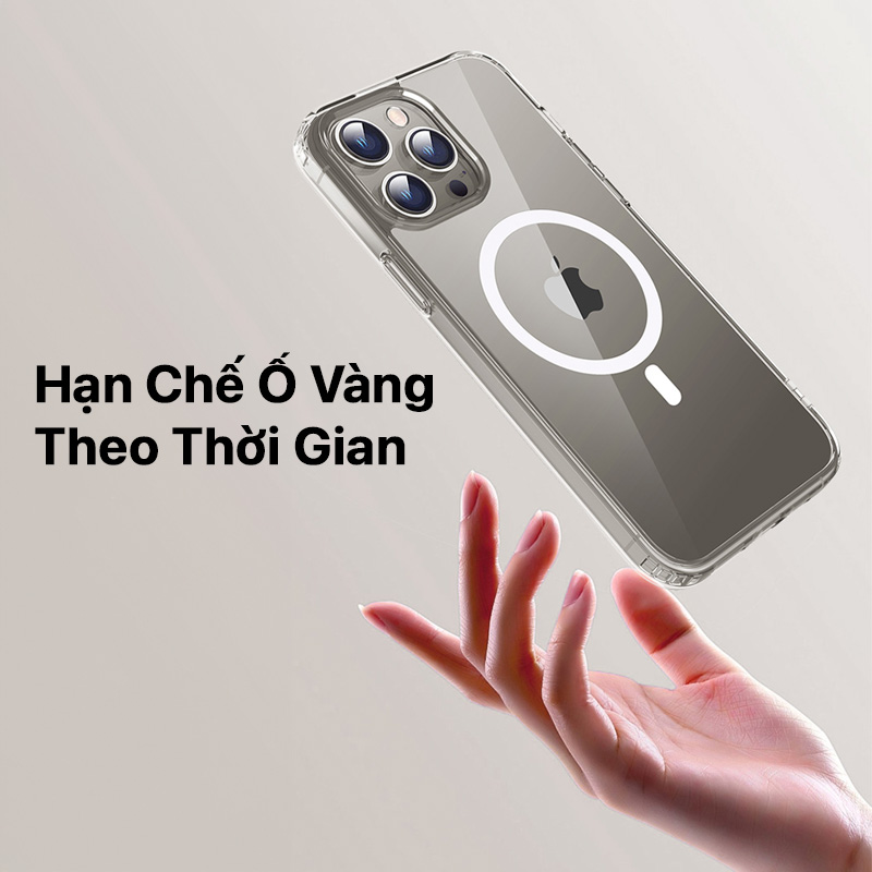 Case Mipow Magsafe Case For iPhone 15 Pro 6.1 Inch 2023 Transparent 6 Case Mipow MagSafe