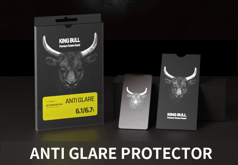 Dán Cường Lực Chống Vân Tay IPhone 14 / 13 Mipow Kingbull Anti-Glare Premium Silk HD 1 Dán Cường Lực Chống Vân Tay IPhone 14 / 13 Mipow Kingbull Anti-Glare Premium Silk HD