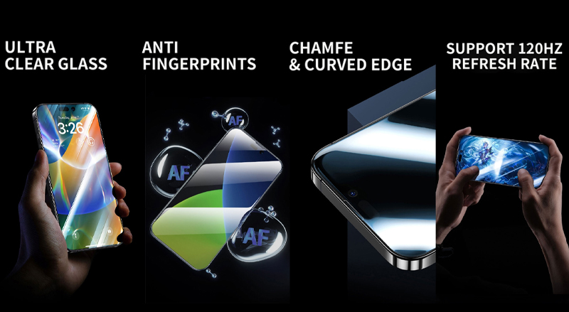 Dán Cường Lực Chống Nhìn Trộm IPhone 14 Pro Mipow Kingbull Anti-Spy Premium Silk HD 2 Dán Cường Lực Chống Nhìn Trộm IPhone 14 Pro Mipow Kingbull Anti-Spy Premium Silk HD