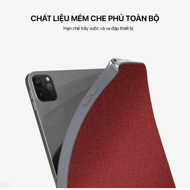 Mutural Leather Case with Apple Pencil Holder - iPad Pro 12.9" 2021 2 Mutural Folio Case with Apple Pencil Holder - iPad Pro 12.9 inch 2021