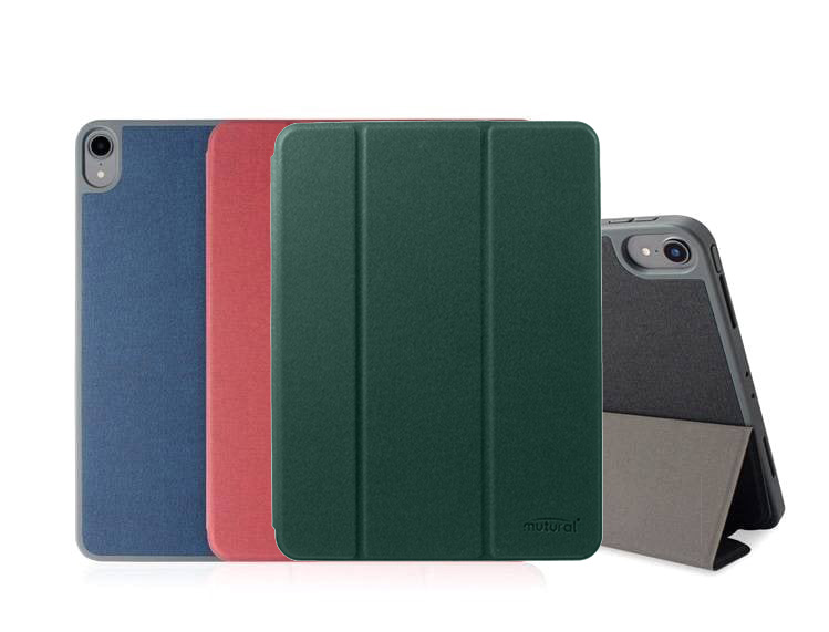 Mutural Leather Cover Case with Apple Pencil Holder - iPad Air 10.9″ 2020 1 Mutural Leather Cover Case with Apple Pencil Holder - iPad Air 10.9″ 2020