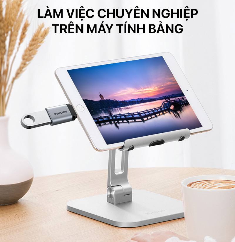 Philips - Bộ Chuyển Type-C Male To USB 3.0 Female SWA3080 3 philips bo chuyen type c male to usb 3 female swa3080 03