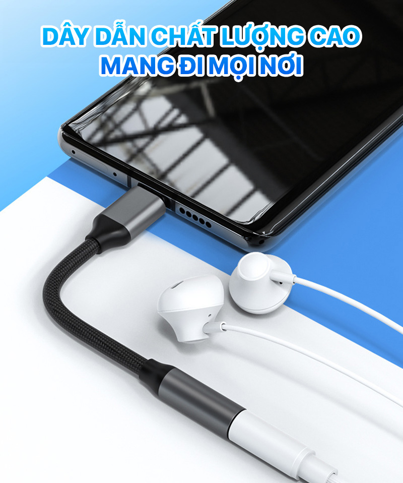 Philips - Bộ Chuyển Type-C To 3.5 Audio - SWA3010 4 philips bo chuyen type c to 35mm audio swa3010c 01