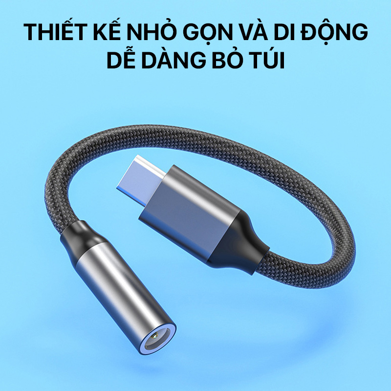 Philips - Bộ Chuyển Type-C To 3.5 Audio - SWA3010 2 philips bo chuyen type c to 35mm audio swa3010c 02