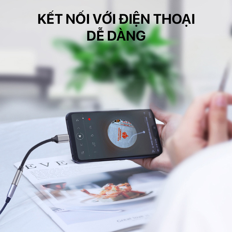 Philips - Bộ Chuyển Type-C To 3.5 Audio - SWA3010 3 philips bo chuyen type c to 35mm audio swa3010c 03