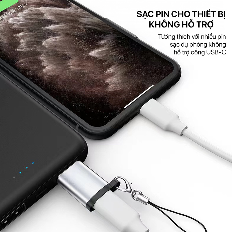 Philips - Bộ Chuyển USB 3.0 Male To Type-C Female SWA3070 3 philips bo chuyen usb 3 male to type c female swa3070 03