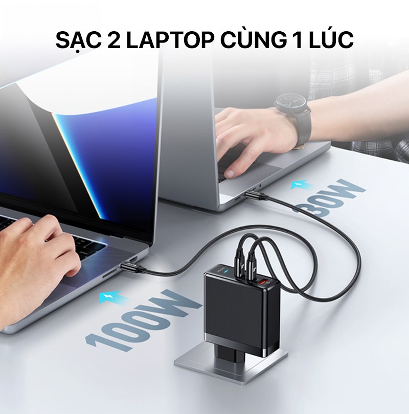 Philips GAN 140W Fast Charger - DLP9714 5 philips gan 140w fast charger input 03