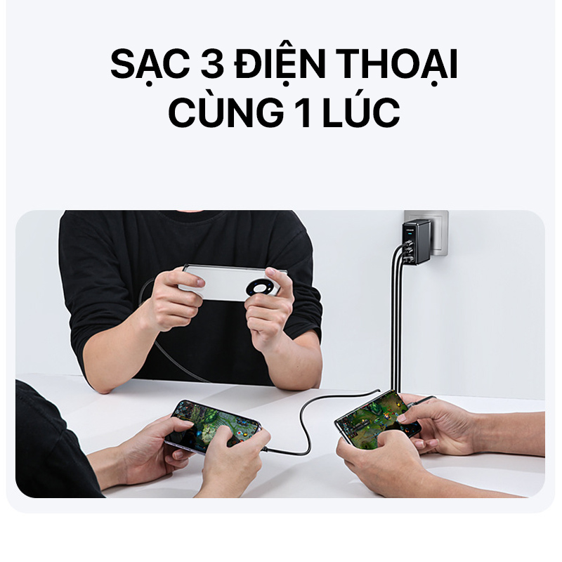 Philips GAN 140W Fast Charger - DLP9714 2 philips gan 140w fast charger input 05