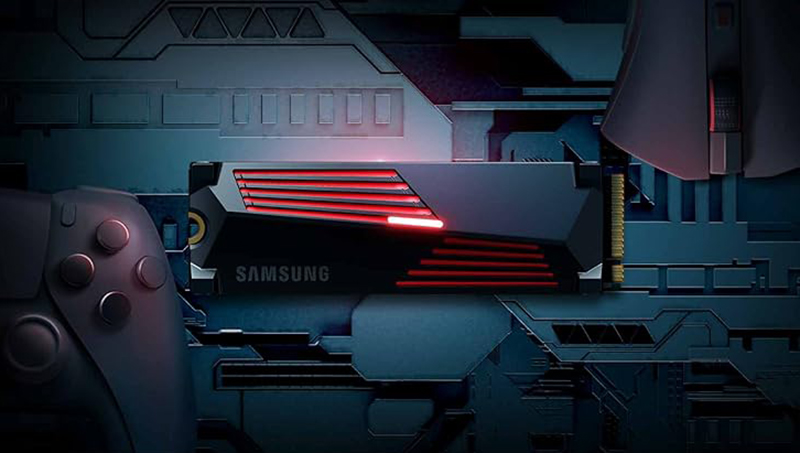 Ổ cứng SSD Samsung 990 Pro PCIe Gen 4.0 x4 NVMe V-NAND M.2 2280 1TB With Heatsink 1 Ổ cứng SSD Samsung 990 Pro PCIe Gen 4.0 x4 NVMe V-NAND M.2 2280 1TB With Heatsink