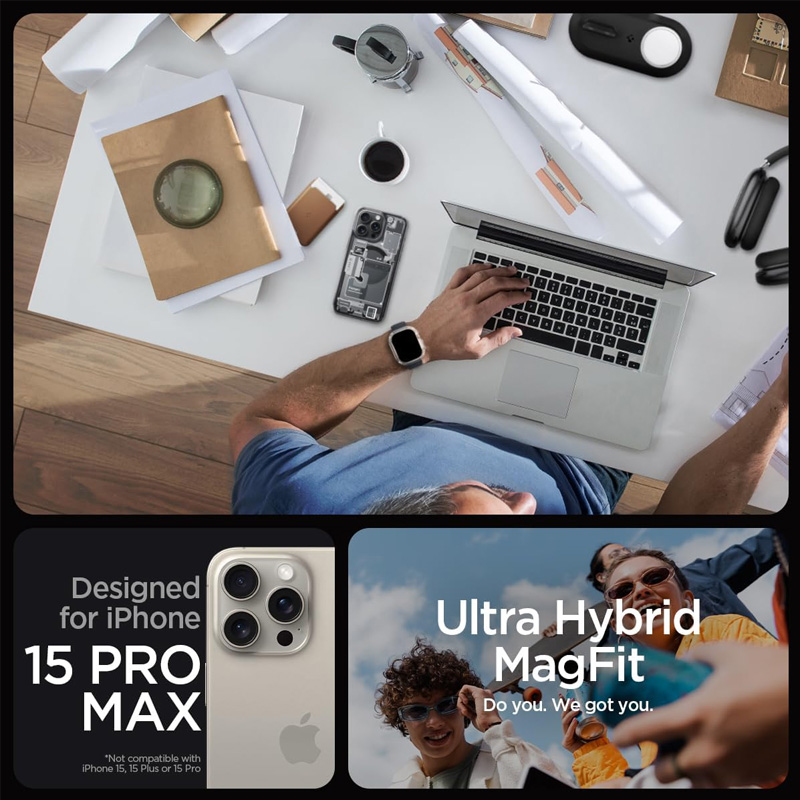 Case Spigen Ultra Magfit iPhone 15 Pro Max 6.7 Inch 2023 - Zero One 1