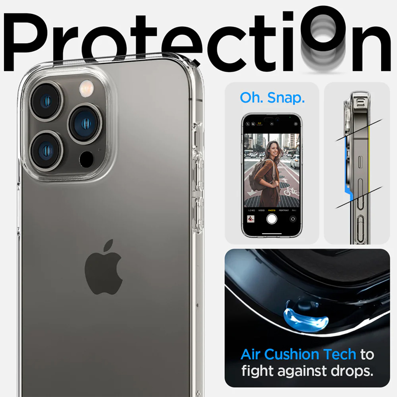 Case Spigen Iphone 14 Pro Max Liquid Crystal Clear 4 op lung iphone 14 pro 6 1 spigen liquid crystal clear 04
