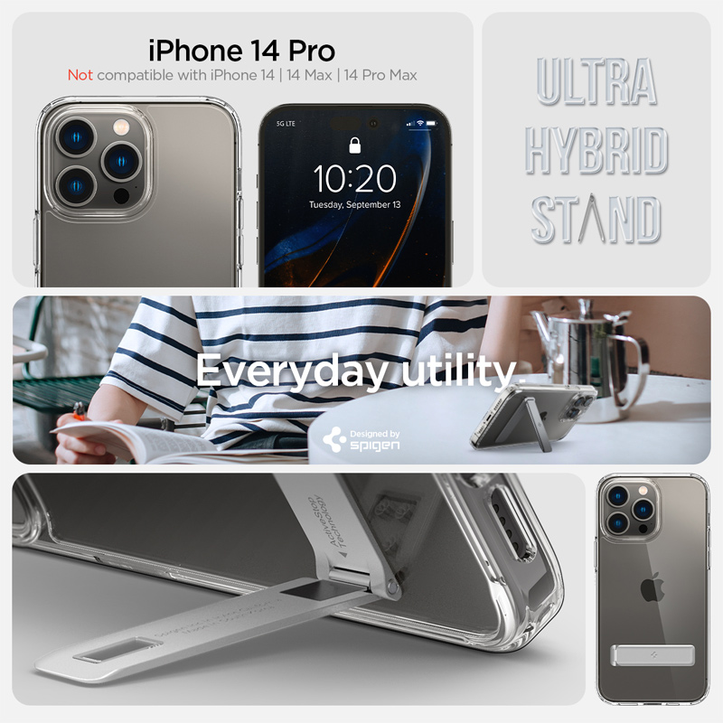 Case Spigen Iphone 14 Pro Max Ultra Hybrid S Crystal Clear 1 op lung iphone 14 promax spigen ultra hybrid s crystal clear 01