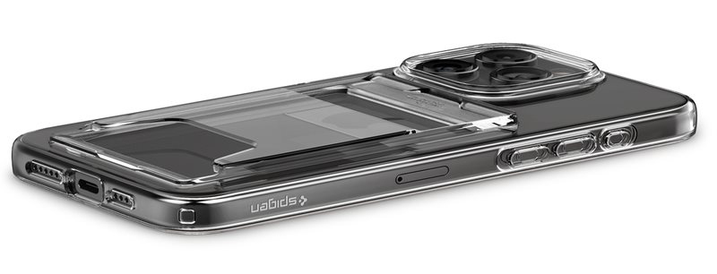 Case Spigen Crystal Slot iPhone 15 Pro Max 6.7 Inch 2023 - Crystal Clear 2 Spigen Crystal Slot