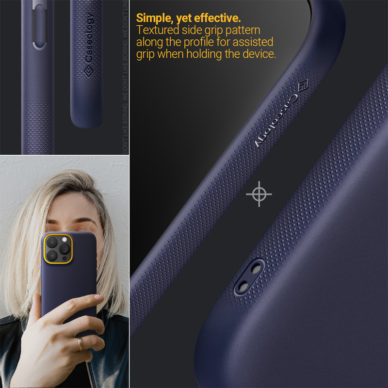Case Spigen Nano Pop Mag Armor iPhone 15 Pro Max 6.7 Inch 2023 - Blueberry Navy 2 Spigen Nano Pop