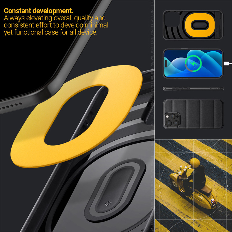 Case Spigen Athlex iPhone 15 Pro Max 6.7 Inch 2023 - Active Black 3 Case Spigen Athlex