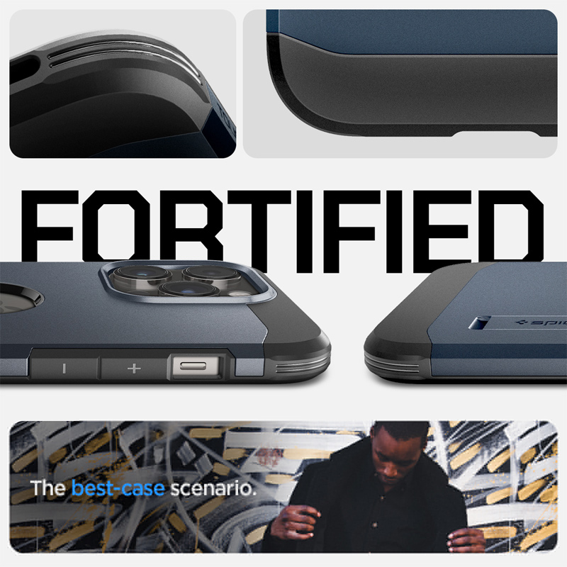 Case Spigen Iphone 14 Pro Max Tough Armor Magfit Metal Slate 4 op lung spigen iphone 14 pro max tough armor magfit magsafe metal slate 02