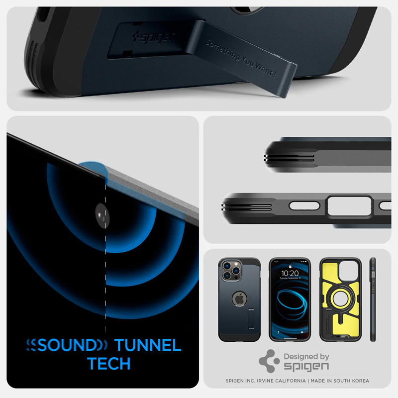 Case Spigen Iphone 14 Pro Max Tough Armor Magfit Metal Slate 6 op lung spigen iphone 14 pro max tough armor magfit magsafe metal slate 06