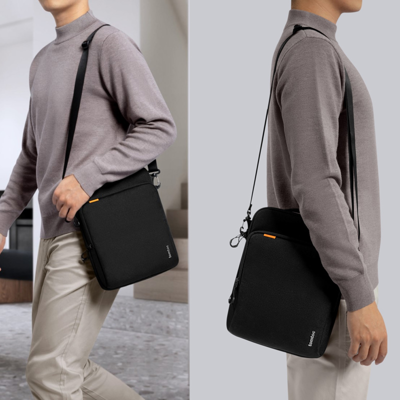 Túi đeo chống sốc Tomtoc Tablet Shoulder Bag For iPad Pro 4/3/2/1, 360 Protection 11 Inch - H13A1 1 Tomtoc Tablet Shoulder Bag For Ipad Pro 4/3/2/1, 360 Protection 11 Inch - H13A1