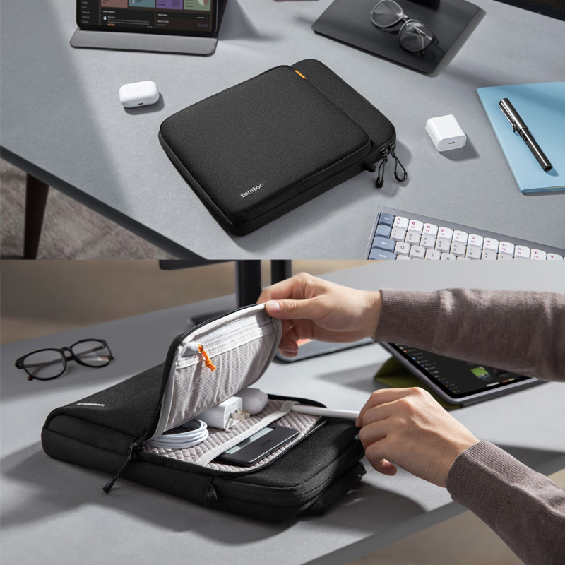 Túi đeo chống sốc Tomtoc Tablet Shoulder Bag For iPad Pro 4/3/2/1, 360 Protection 11 Inch - H13A1 2 Tomtoc Tablet Shoulder Bag For Ipad Pro 4/3/2/1, 360 Protection 11 Inch - H13A1