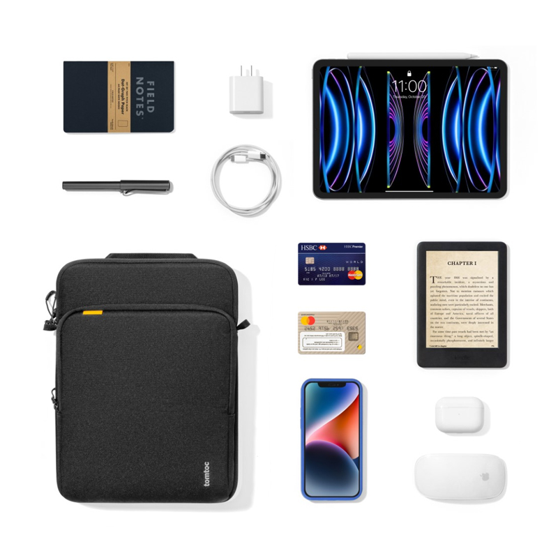 Túi đeo chống sốc Tomtoc Tablet Shoulder Bag For iPad Pro 4/3/2/1, 360 Protection 11 Inch - H13A1 4 Tomtoc Tablet Shoulder Bag For Ipad Pro 4/3/2/1, 360 Protection 11 Inch - H13A1