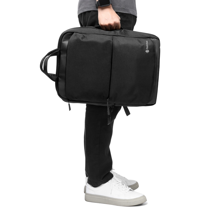 Balo Tomtoc (USA) Premium Commuting Travel 16'' Black - (H71-E01D) 5 BALO TOMTOC USA PREMIUM COMMUTING TRAVEL