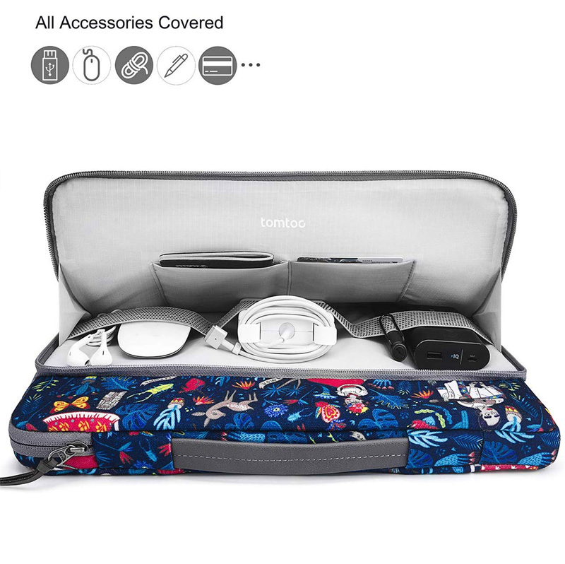 Túi Tomtoc Briefcase MacBook Pro 13" New Dazzling Blue (A14-B026) 1 Túi Tomtoc Briefcase MacBook Pro New Dazzling Blue