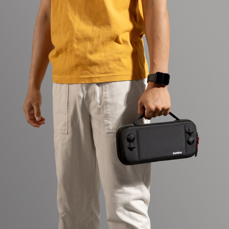 Túi Chống Va Đập Tomtoc (USA) Nintendo FancyCase-G05 Medium Case - Black (A0543D1) 3 tui chong va dap tomtoc nintendo fancycase medium case black 03